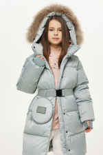 Пальто для девочки GnK З1-015 превью фото