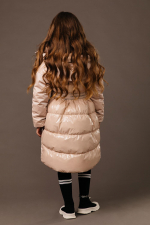 Пальто для девочки GnK С-758 превью фото